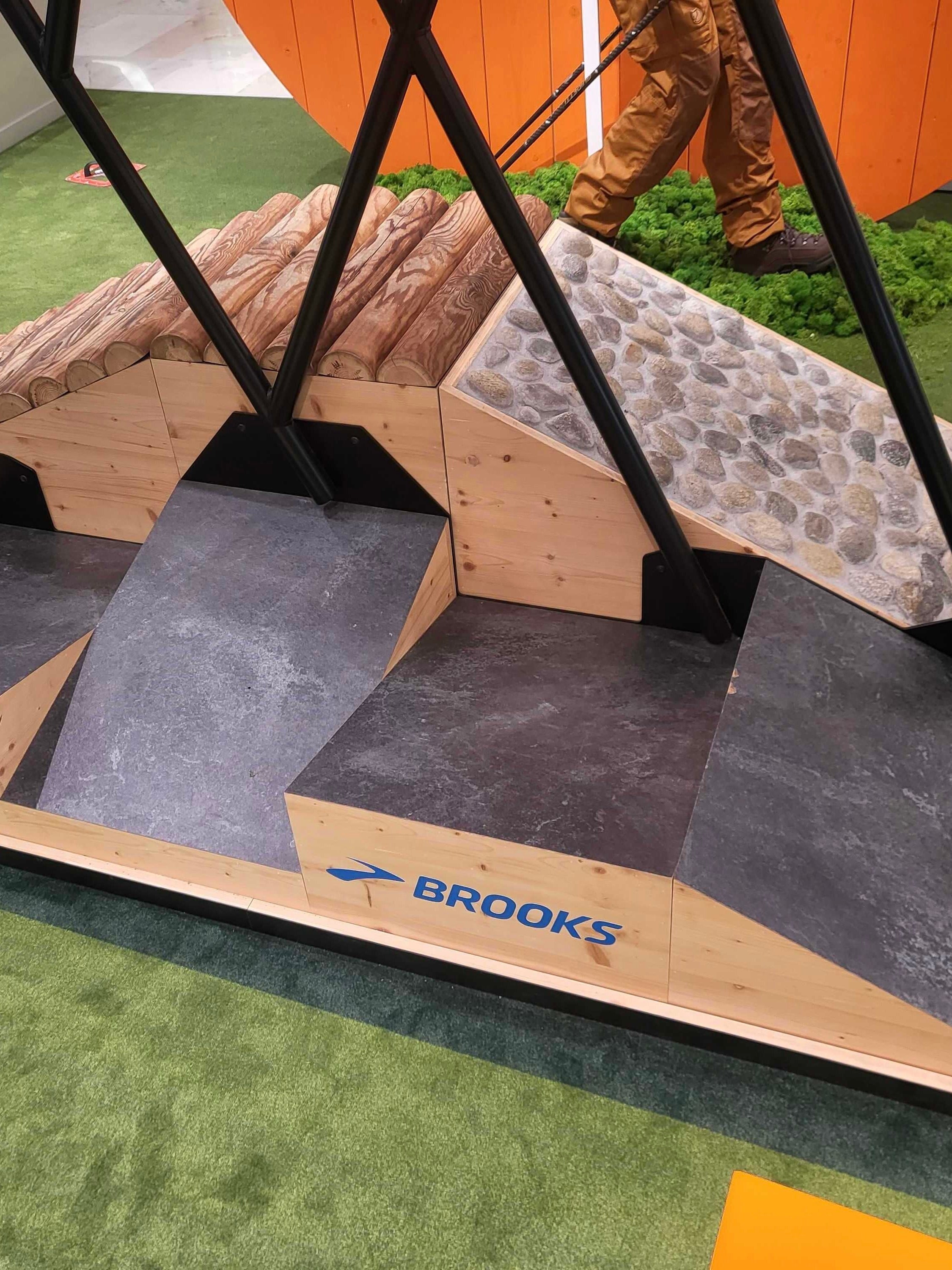 Signalétique pour Brooks Running