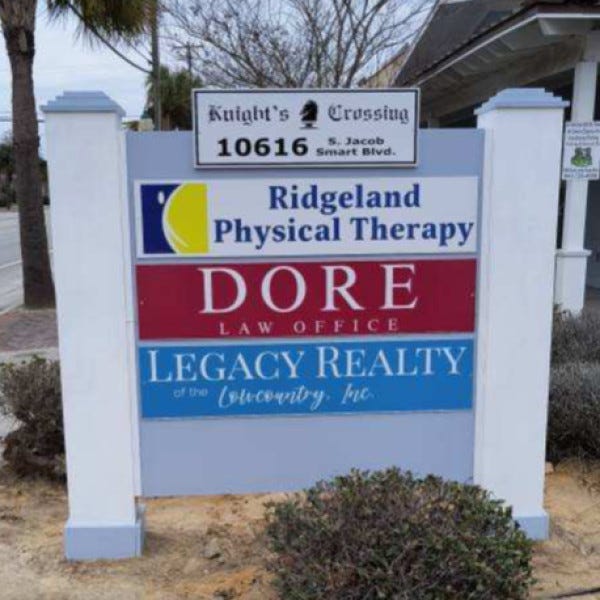 Freestanding Business Sign