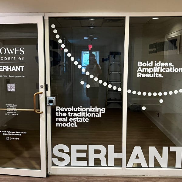 SERHANT Window Decals