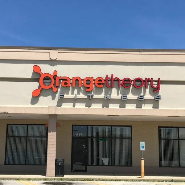 Orange Theory Fitness Carol Stream Channel Letters