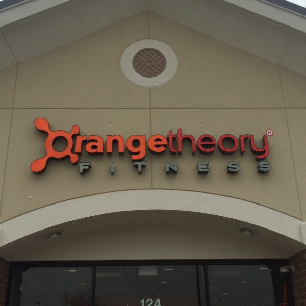 Orange Theory Channel Letters St. Charles2