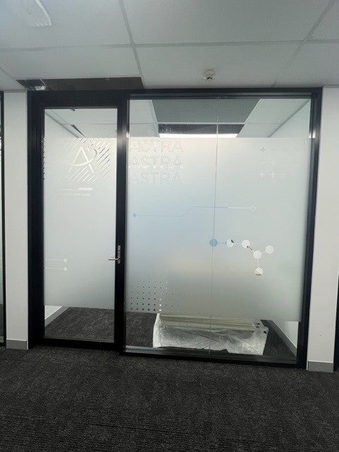 Asta - Frosting with cut Vinyl