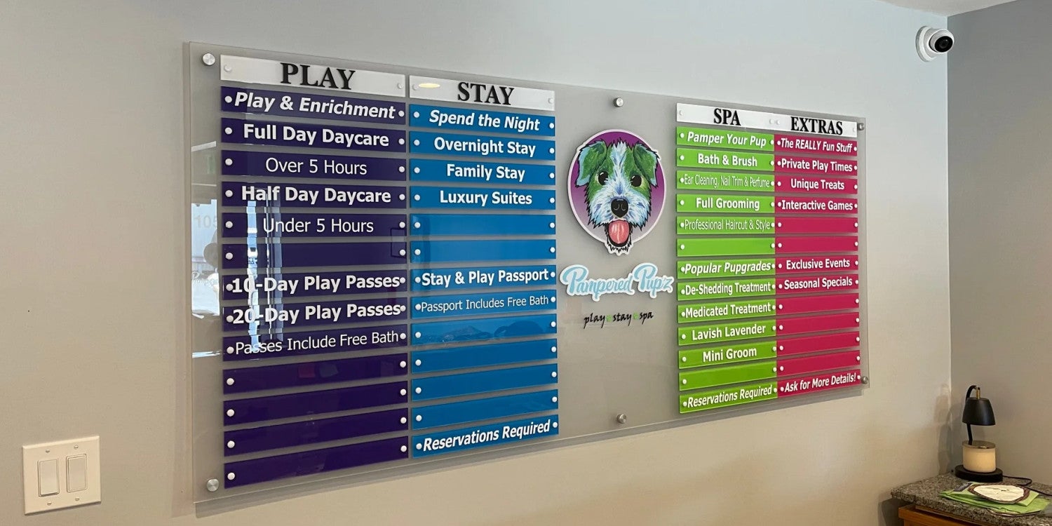 Reception Signs