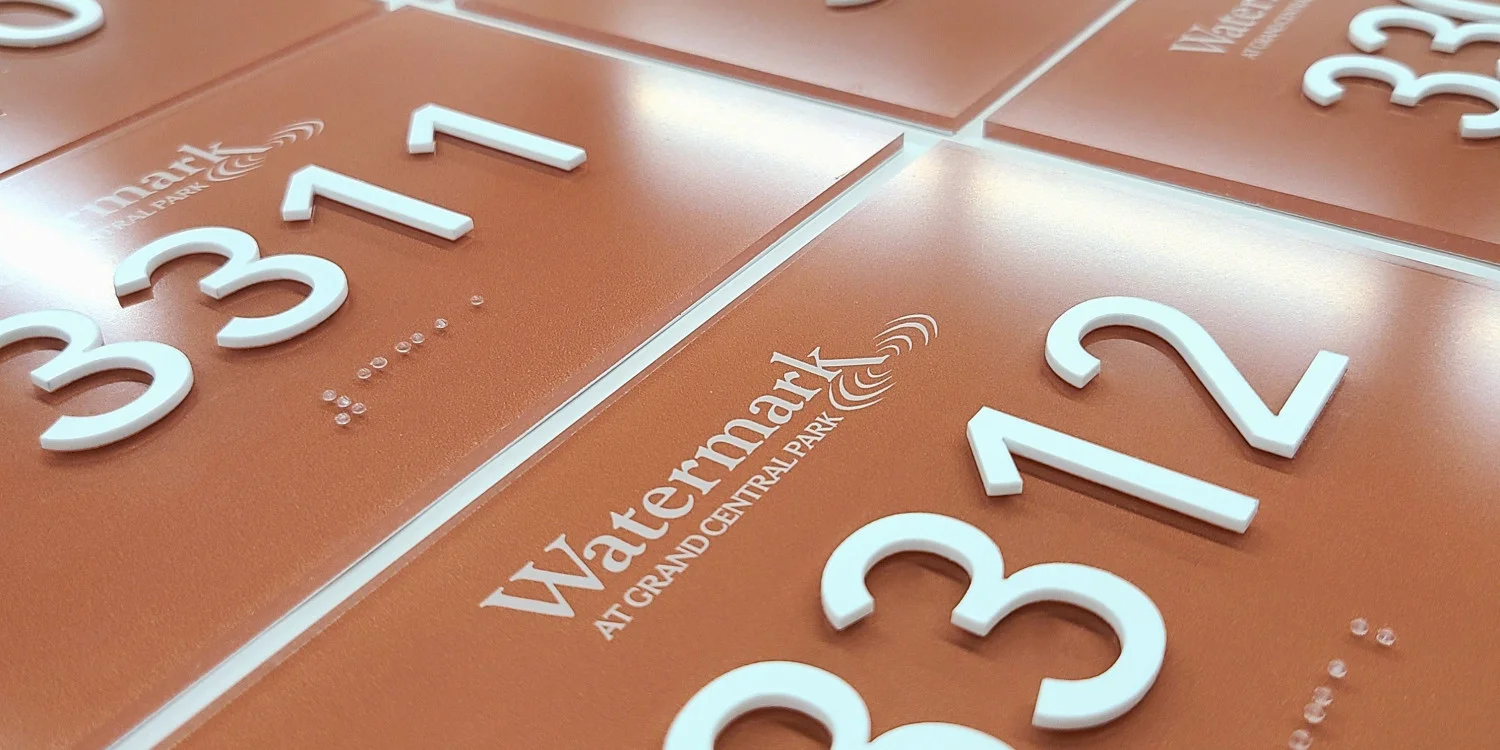 Accessibility & Braille Signs