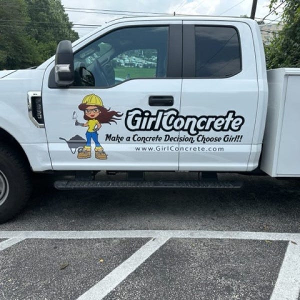 Concrete Girl Truck
