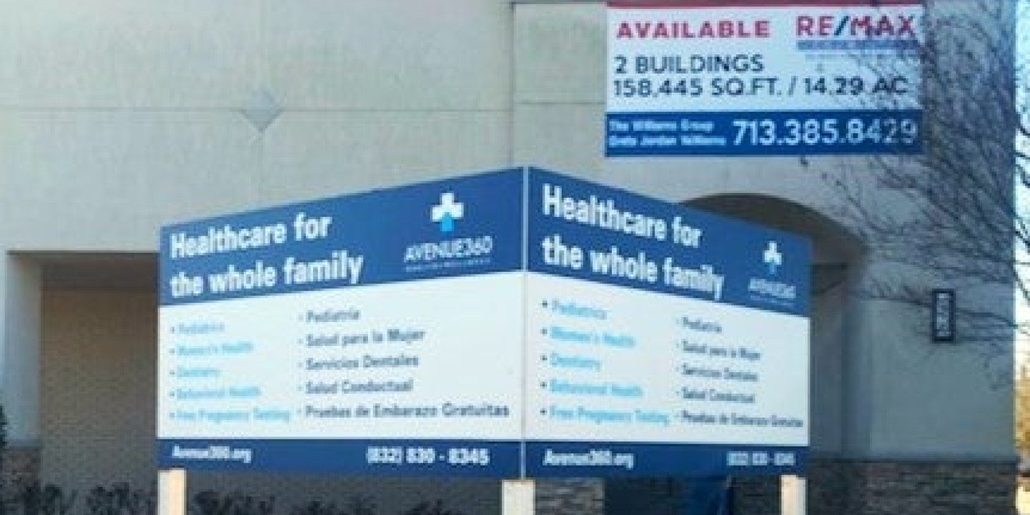 Temporary Signage