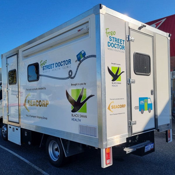 Dunstan Plumbing & Black Swan Health Vehicle Signage