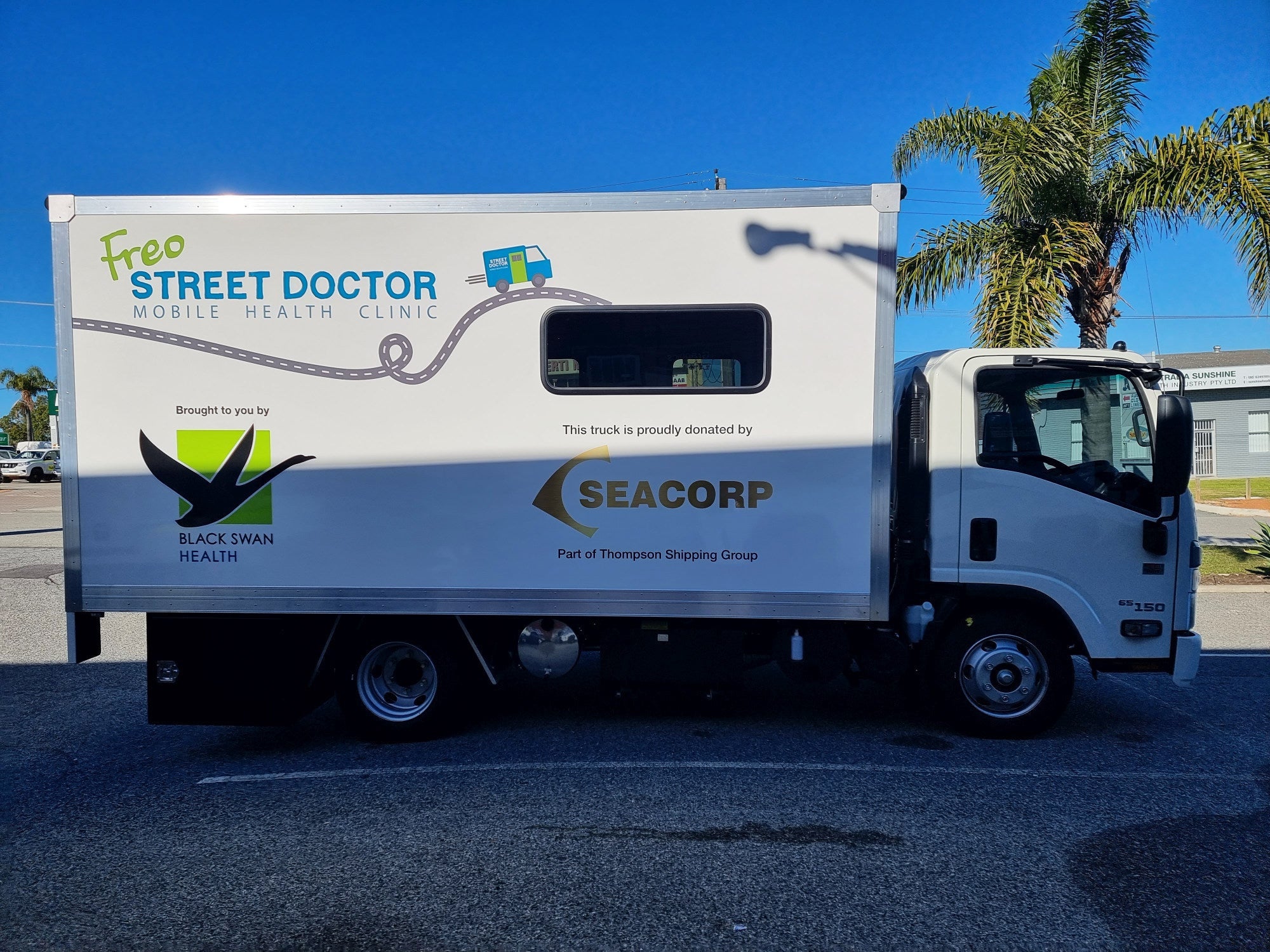 Dunstan Plumbing & Black Swan Health Vehicle Signage