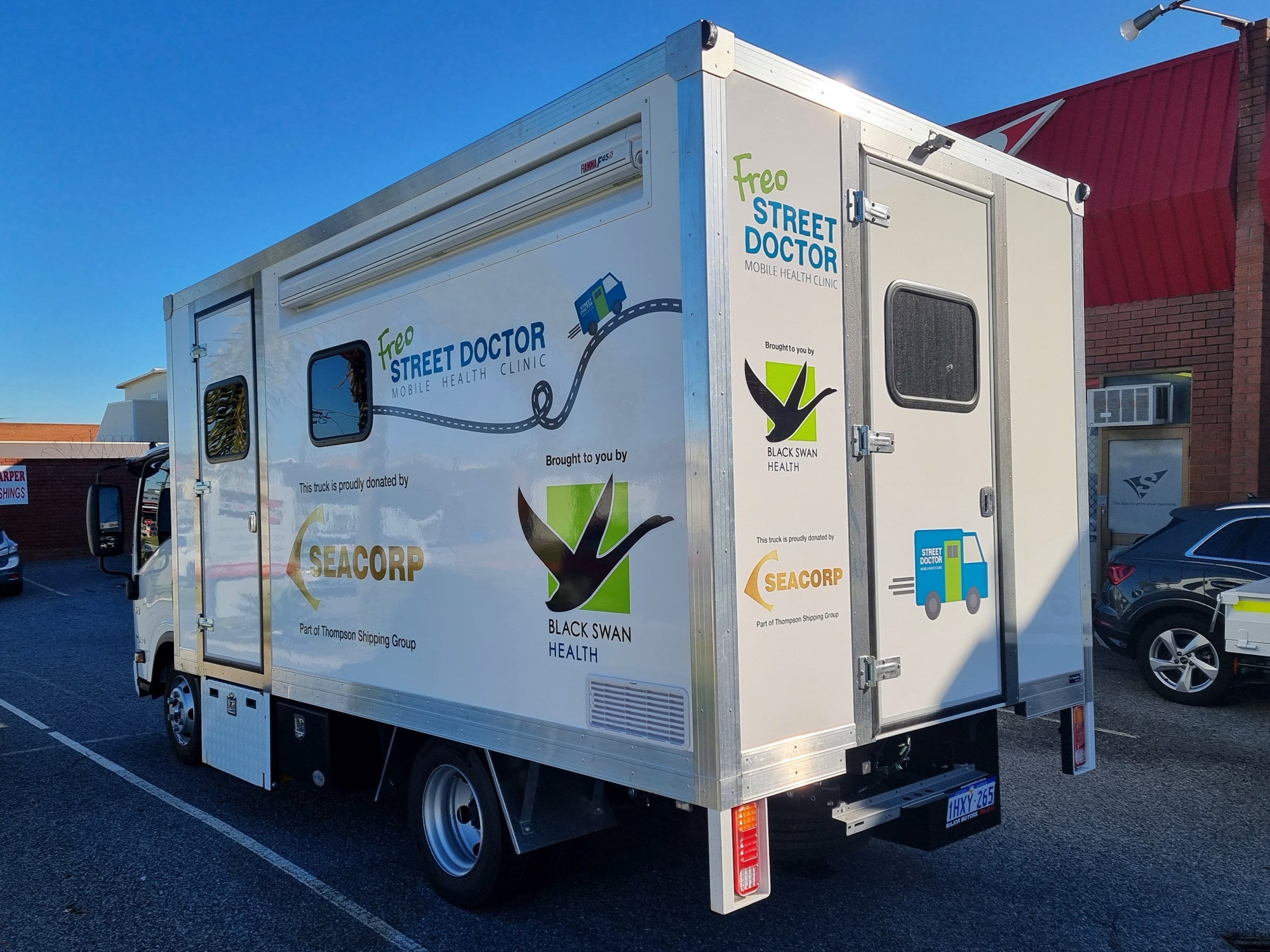 Dunstan Plumbing & Black Swan Health Vehicle Signage