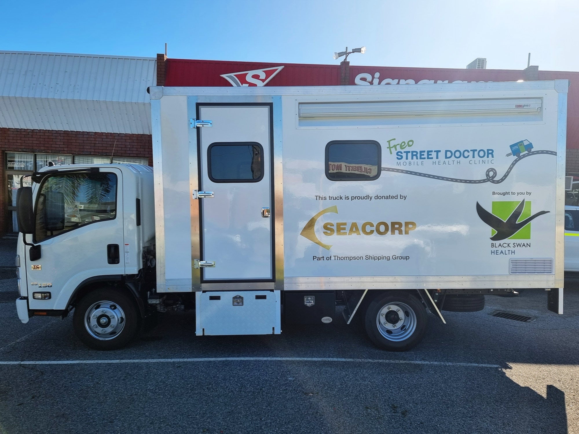 Dunstan Plumbing & Black Swan Health Vehicle Signage