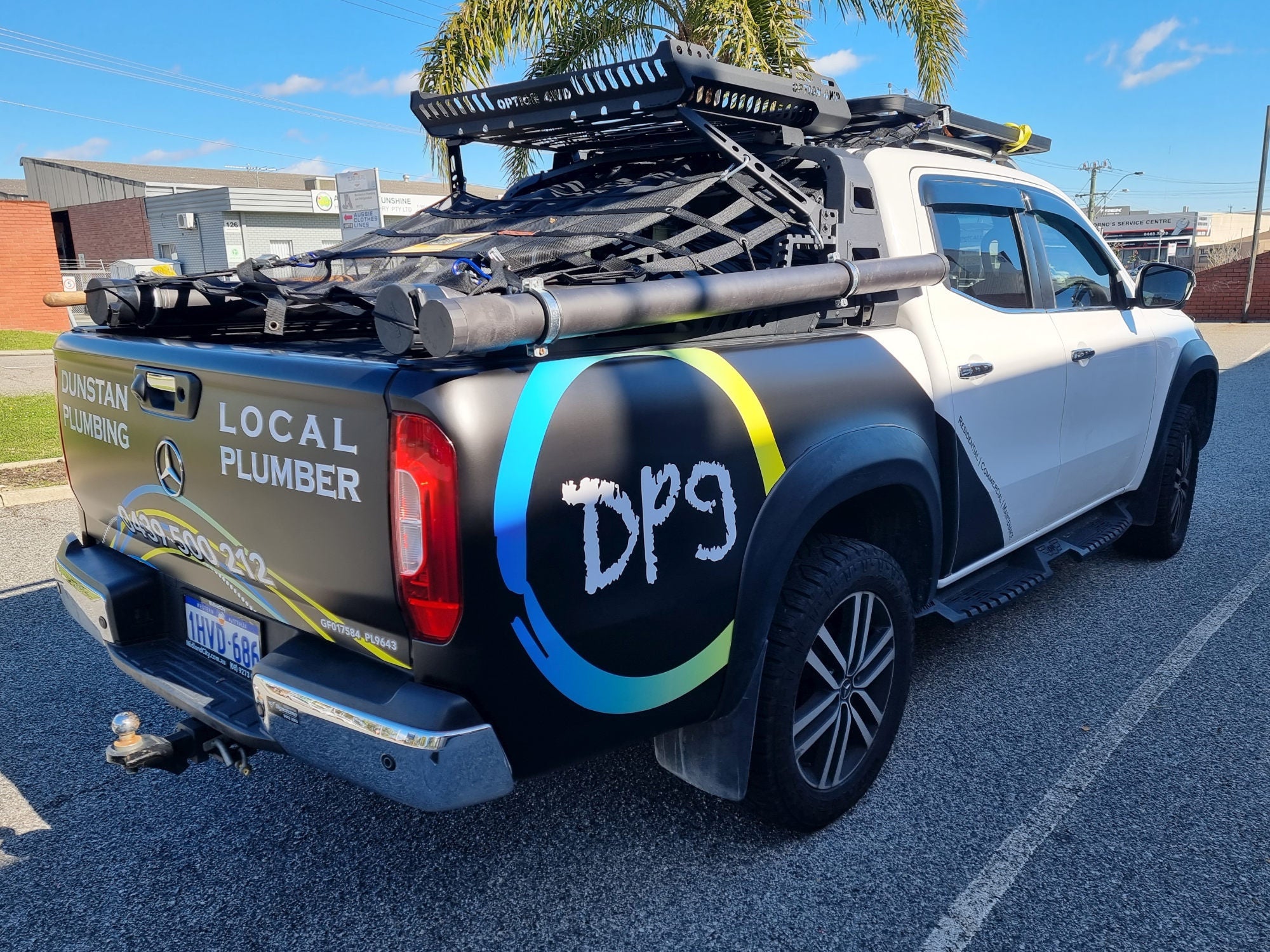 Dunstan Plumbing & Black Swan Health Vehicle Signage