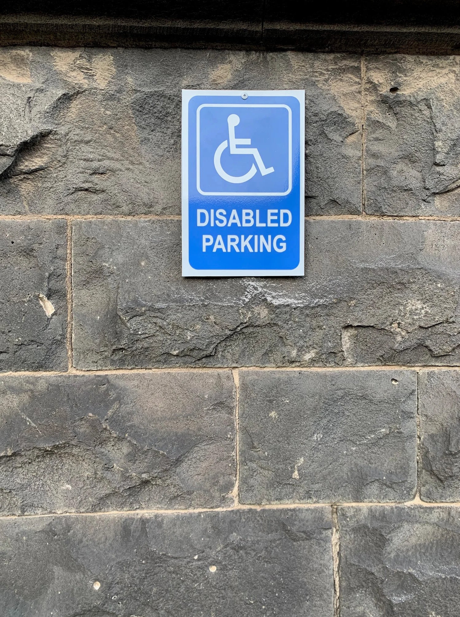 Parking Signage - St Ignatius church.