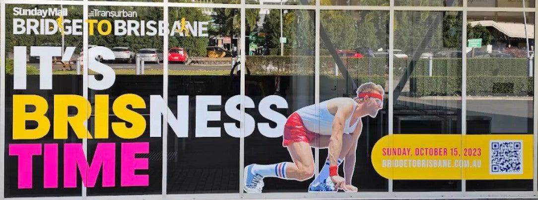 Window Decals, Floor & Table Decals and Posters for News Queensland