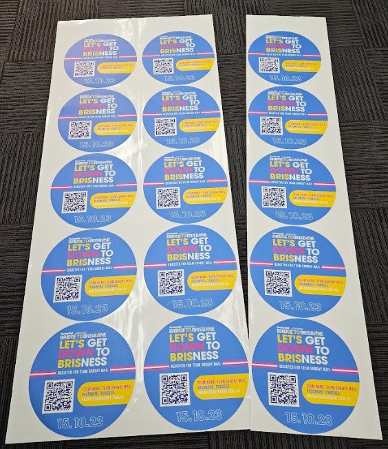 Window Decals, Floor & Table Decals and Posters for News Queensland