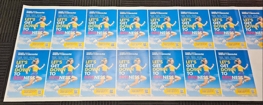 Window Decals, Floor & Table Decals and Posters for News Queensland