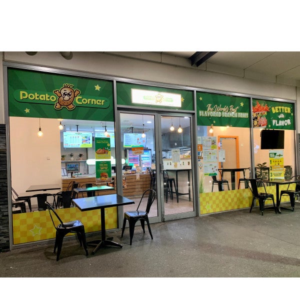 Window Graphics - Potato Corner - Bundoora.