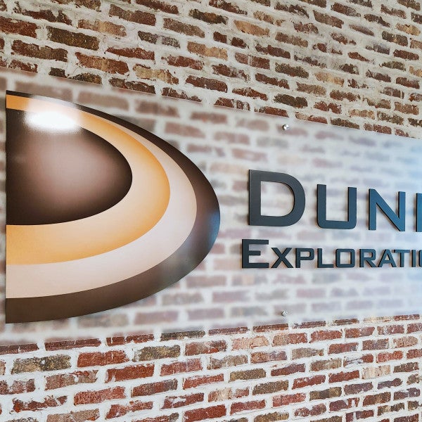 dimensional letters and digital print vinyl on large acrylic on frost acrylic with standoffs