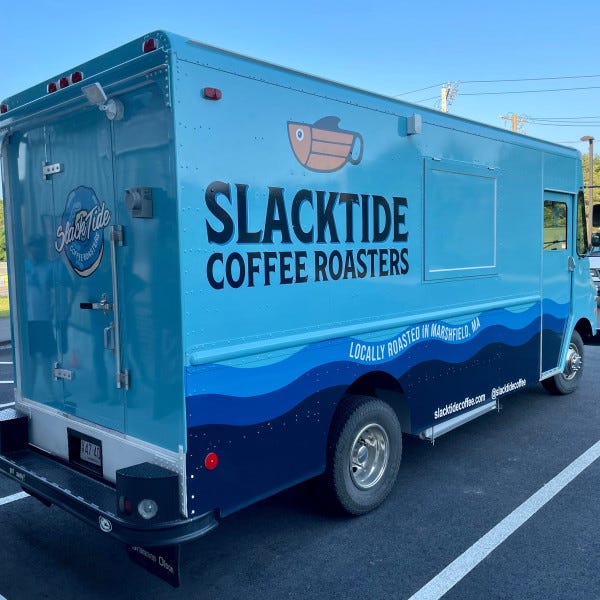 SlackTide Coffee Roasters Full Wrap