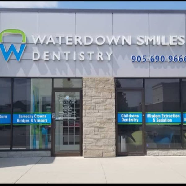 Waterdown Smiles Channel Letters