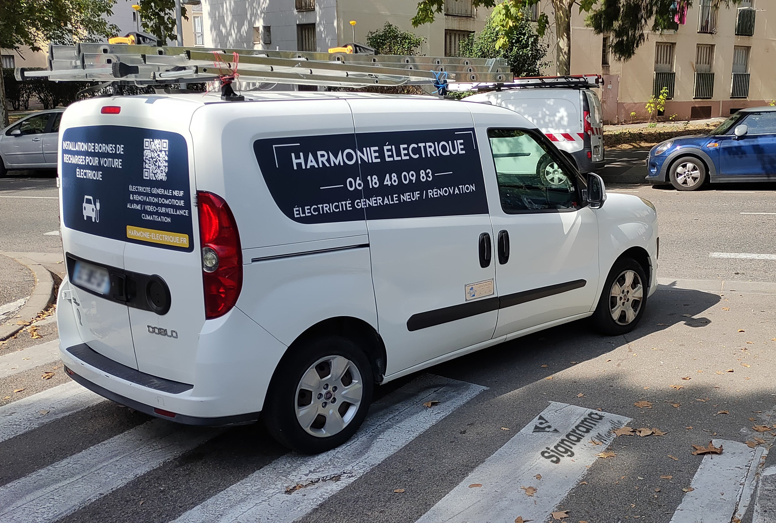 HARMONIE ELECTRIQUE_MARSEILLE_COVERING_MARQUAGE VEHICULE