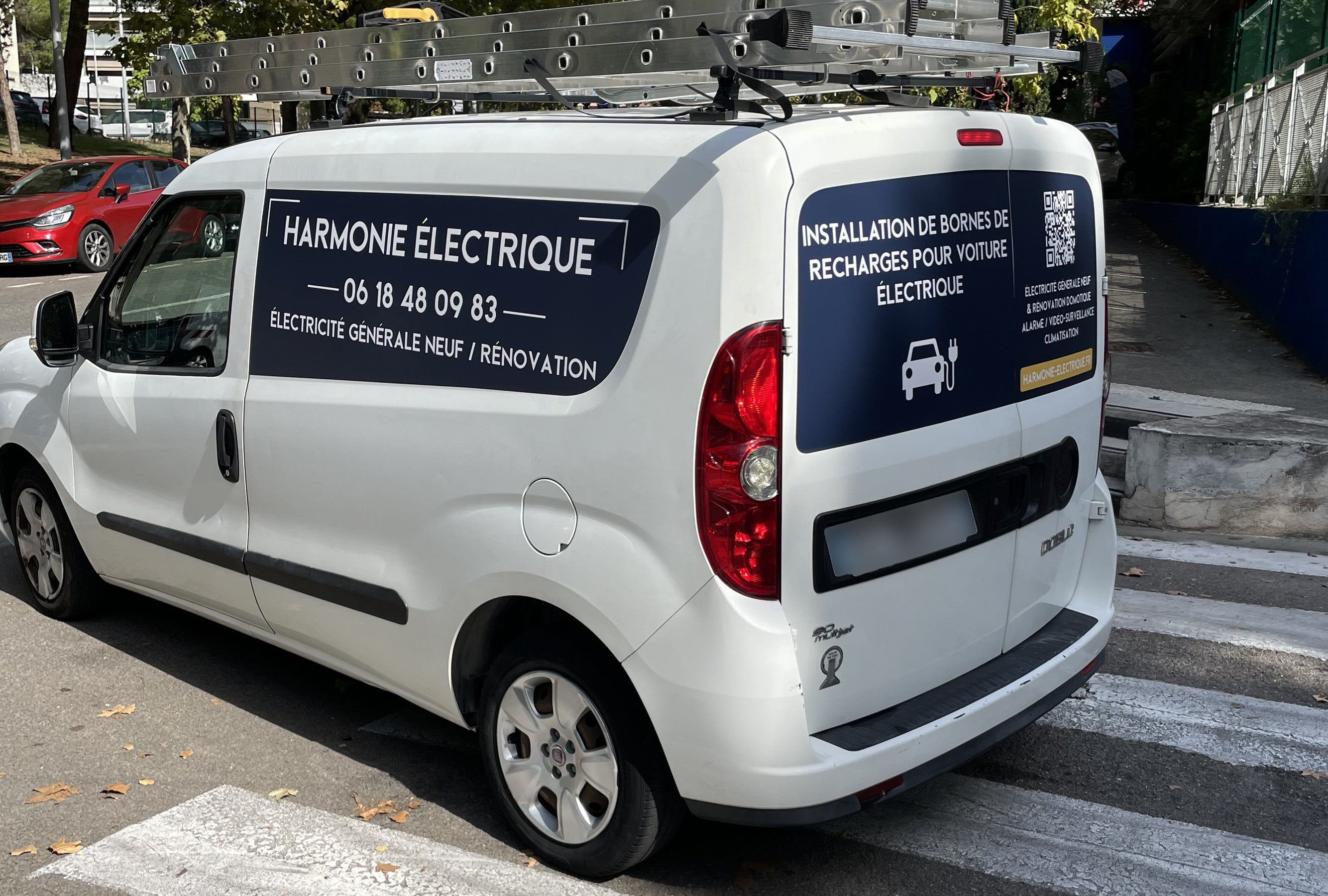 HARMONIE ELECTRIQUE_MARSEILLE_COVERING_MARQUAGE VEHICULE