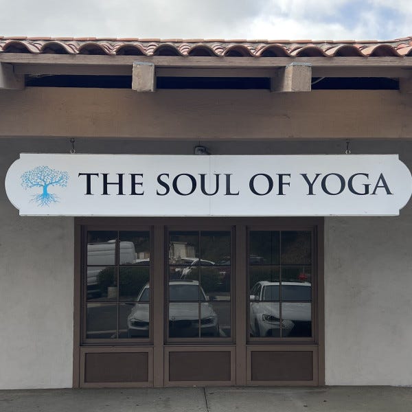 Soul of Yoga - Storefront Signage