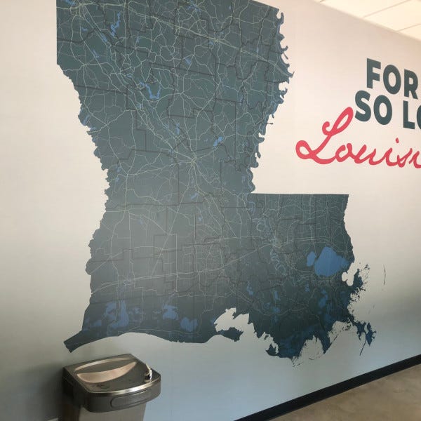 Louisiana  Assembles of God Wall Graphic 1.2