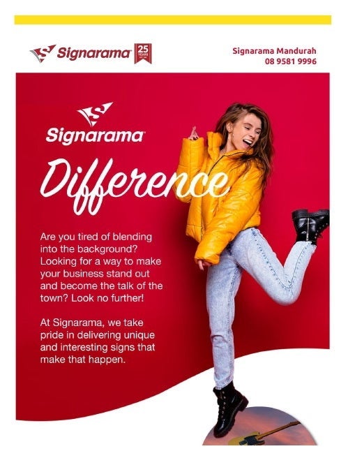 Signarama Difference