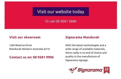 Signarama Difference