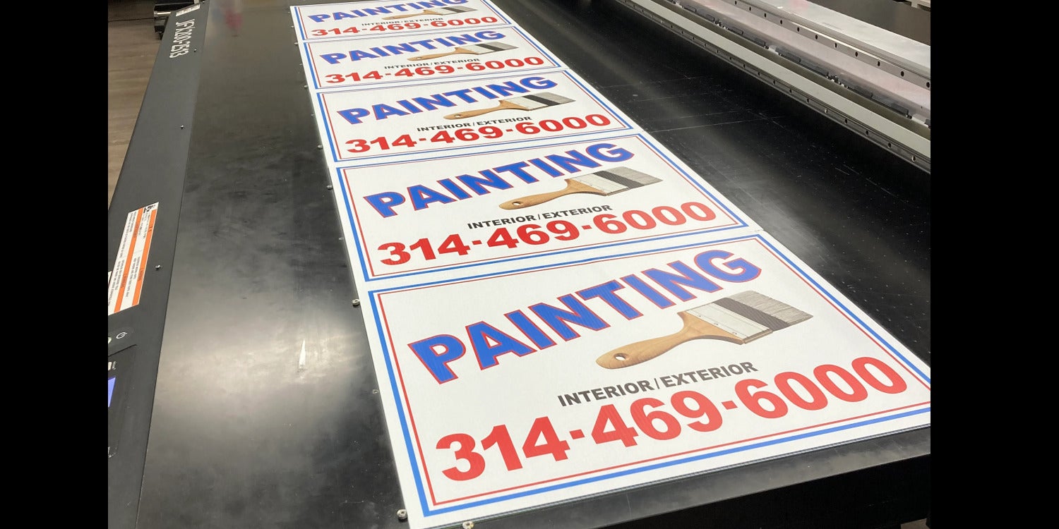 Coroplast Signs
