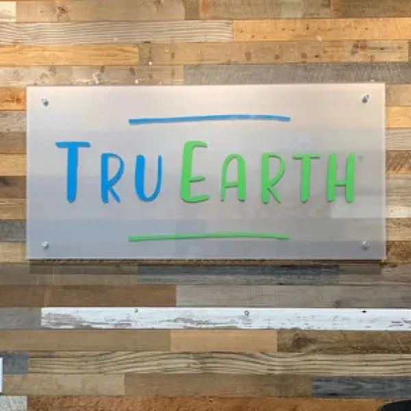 Reception Sign - Tru Earth