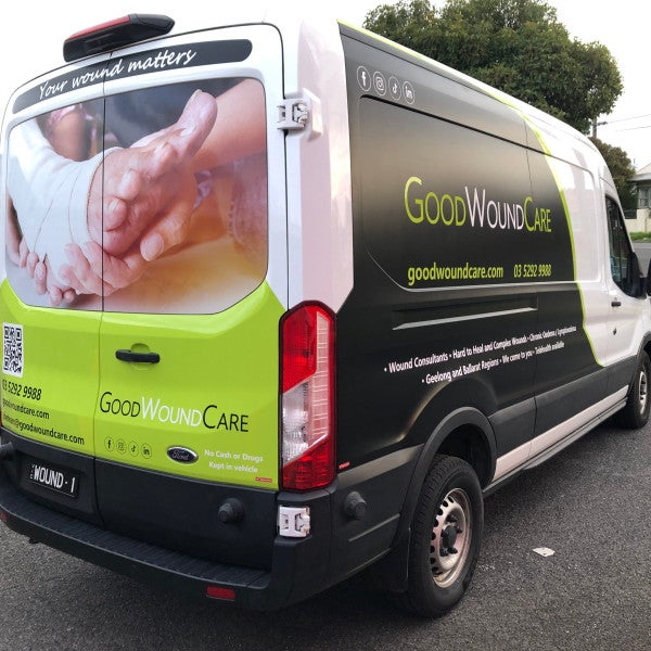 Good Wound care Van Wrap