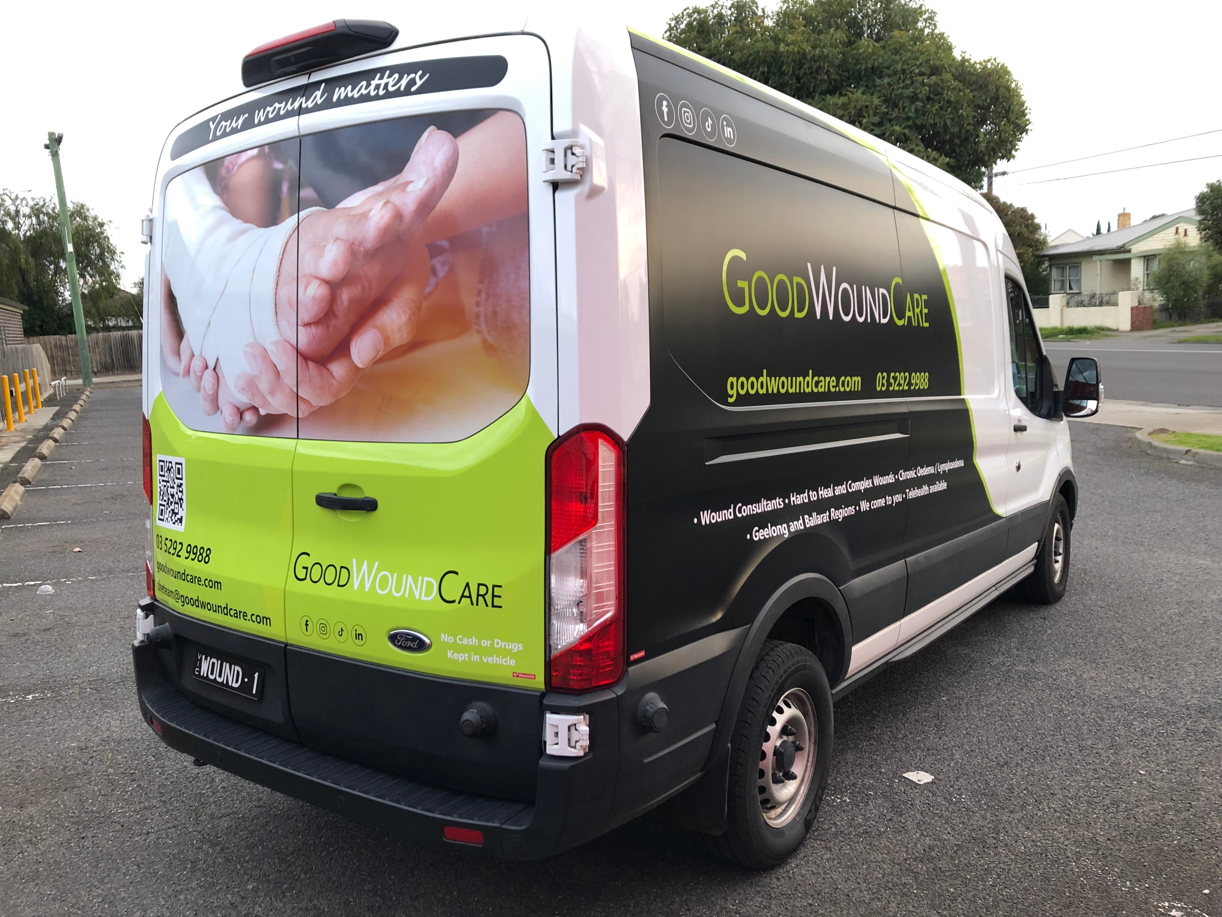 Good Wound Care Van Wrap