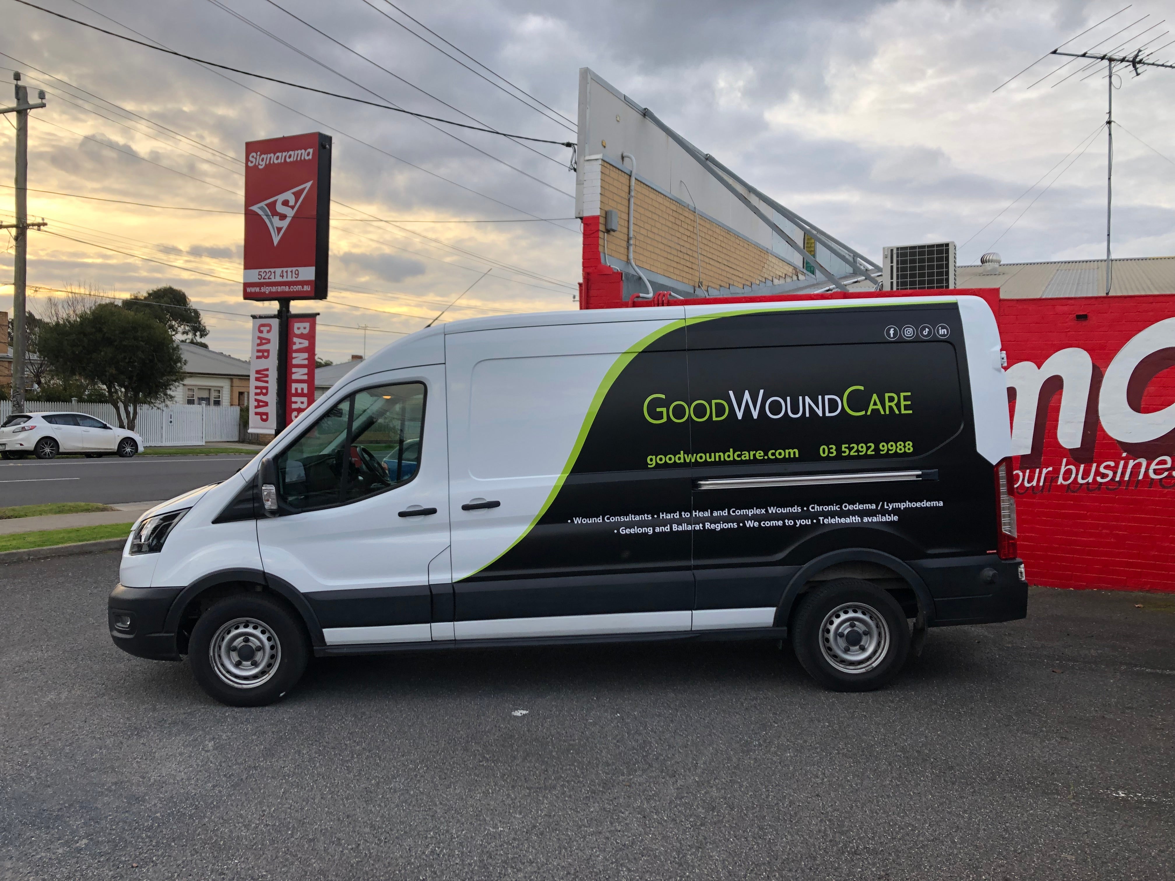 Good Wound Care Van Wrap
