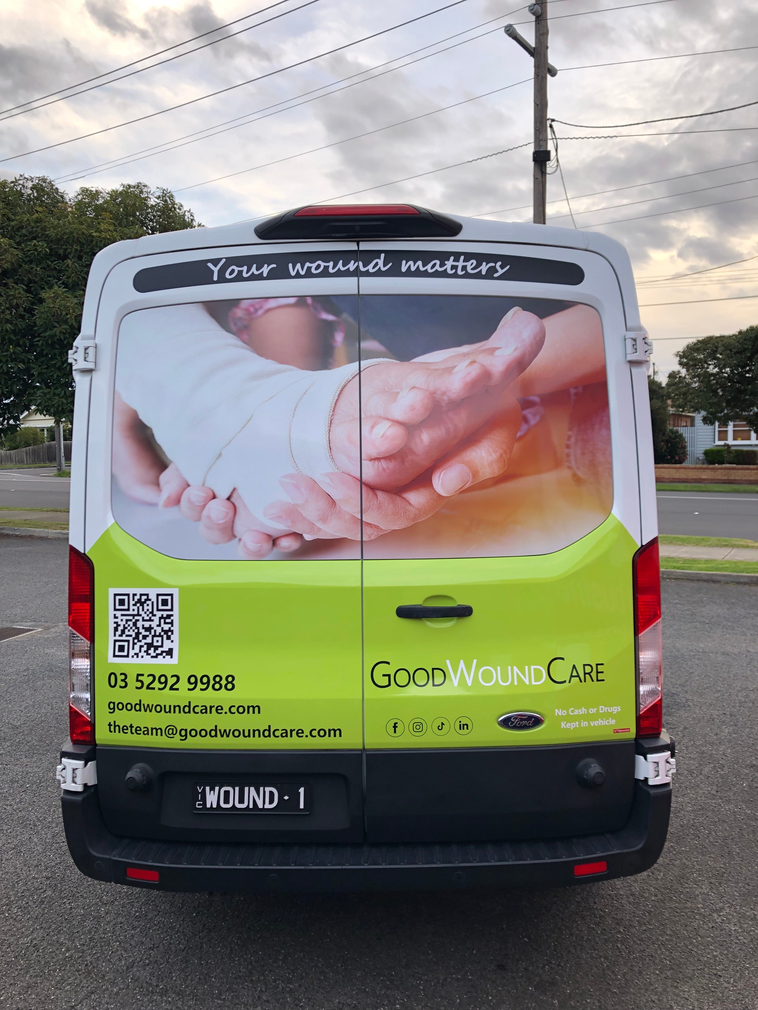 Good Wound Care Van Wrap