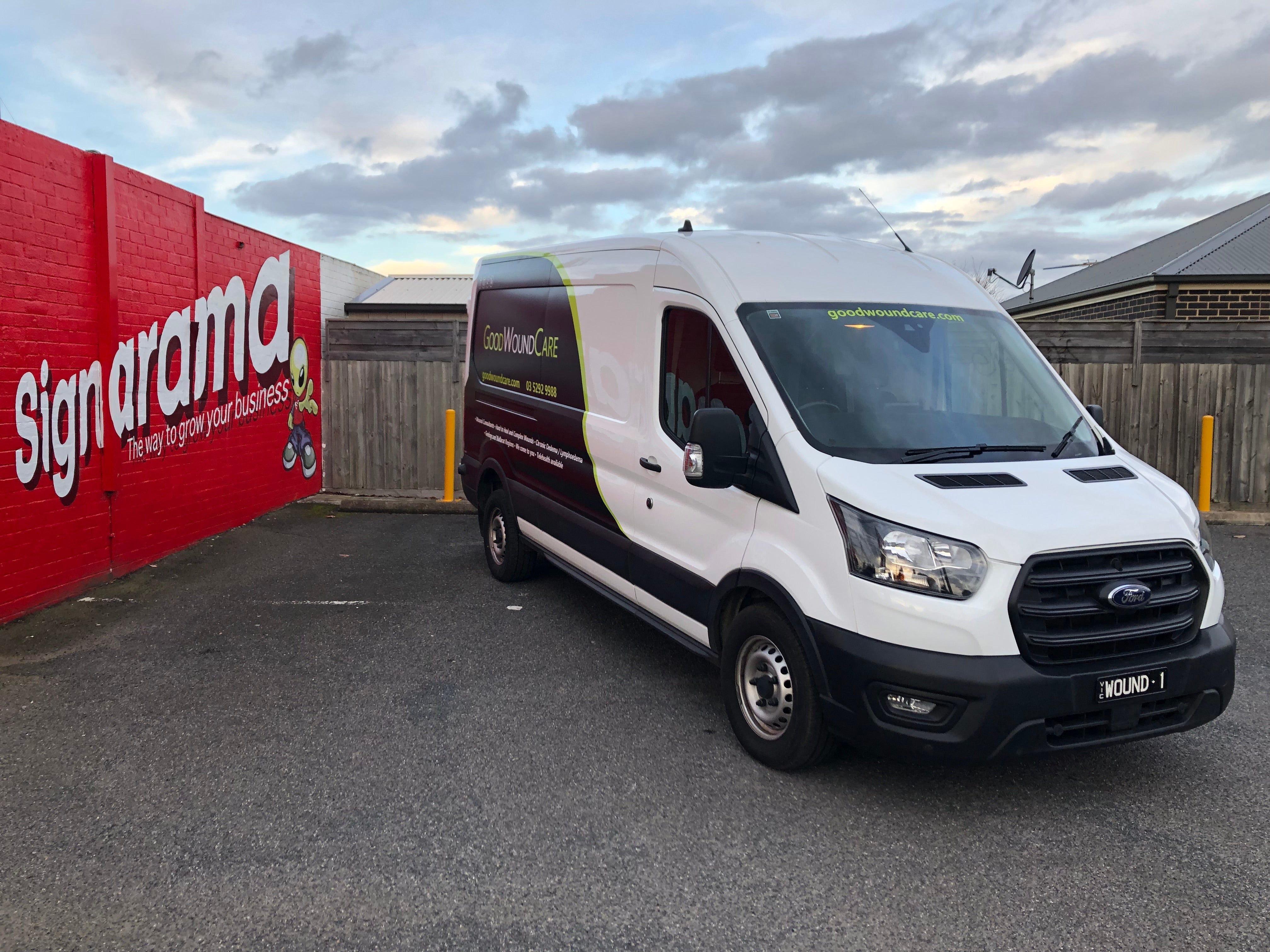 Good Wound Care Van Wrap