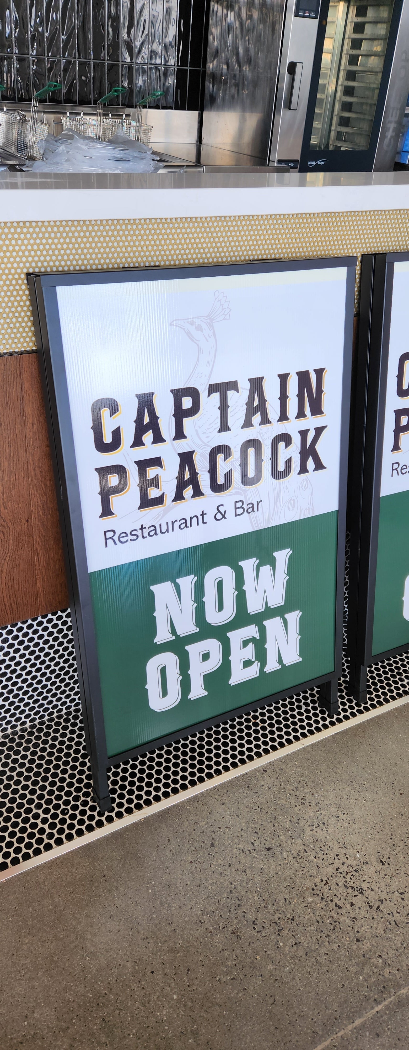 Captain Peacock Shop Fitout