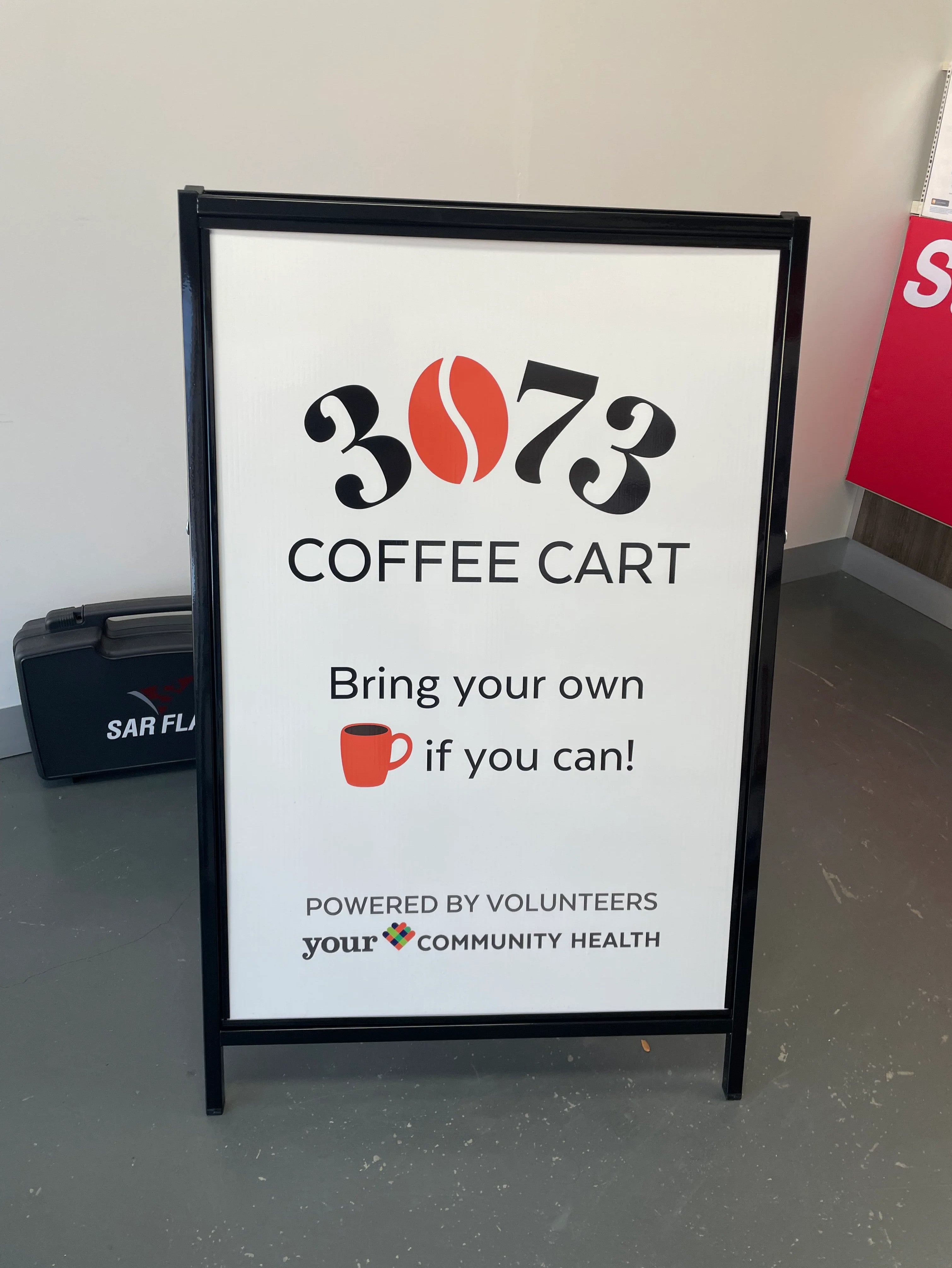 A-Frame Signs - Your Community Health - Preston.