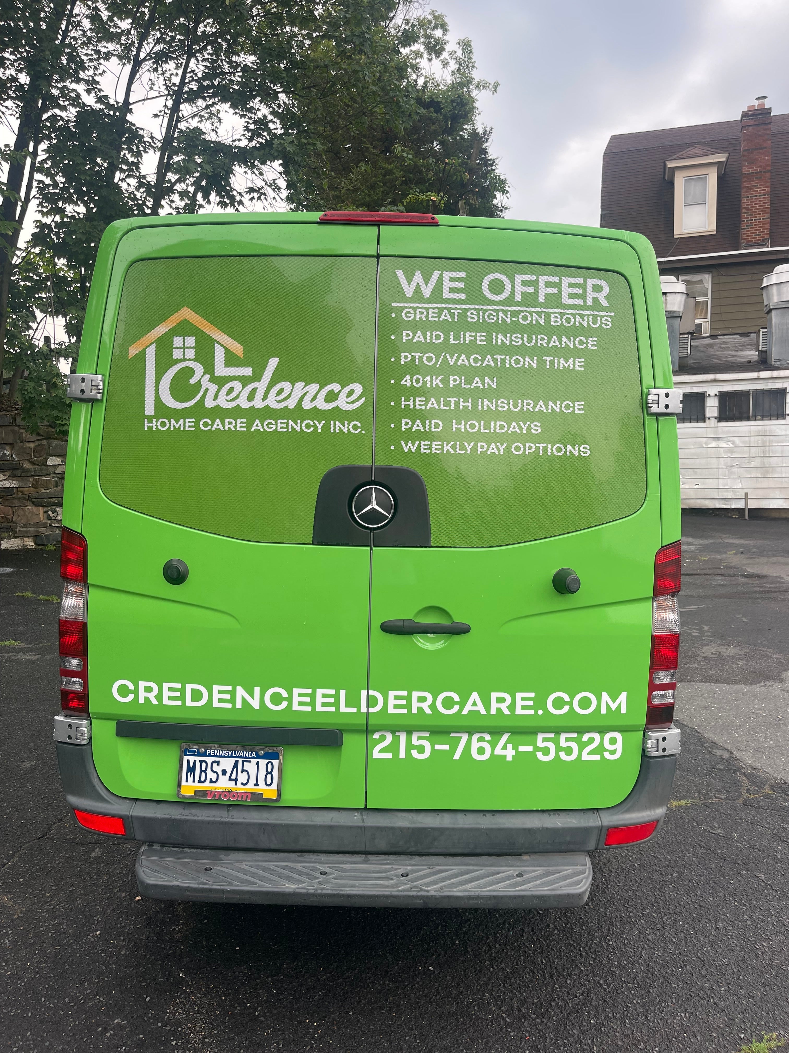 Full Body Vehicle Wrap Credence