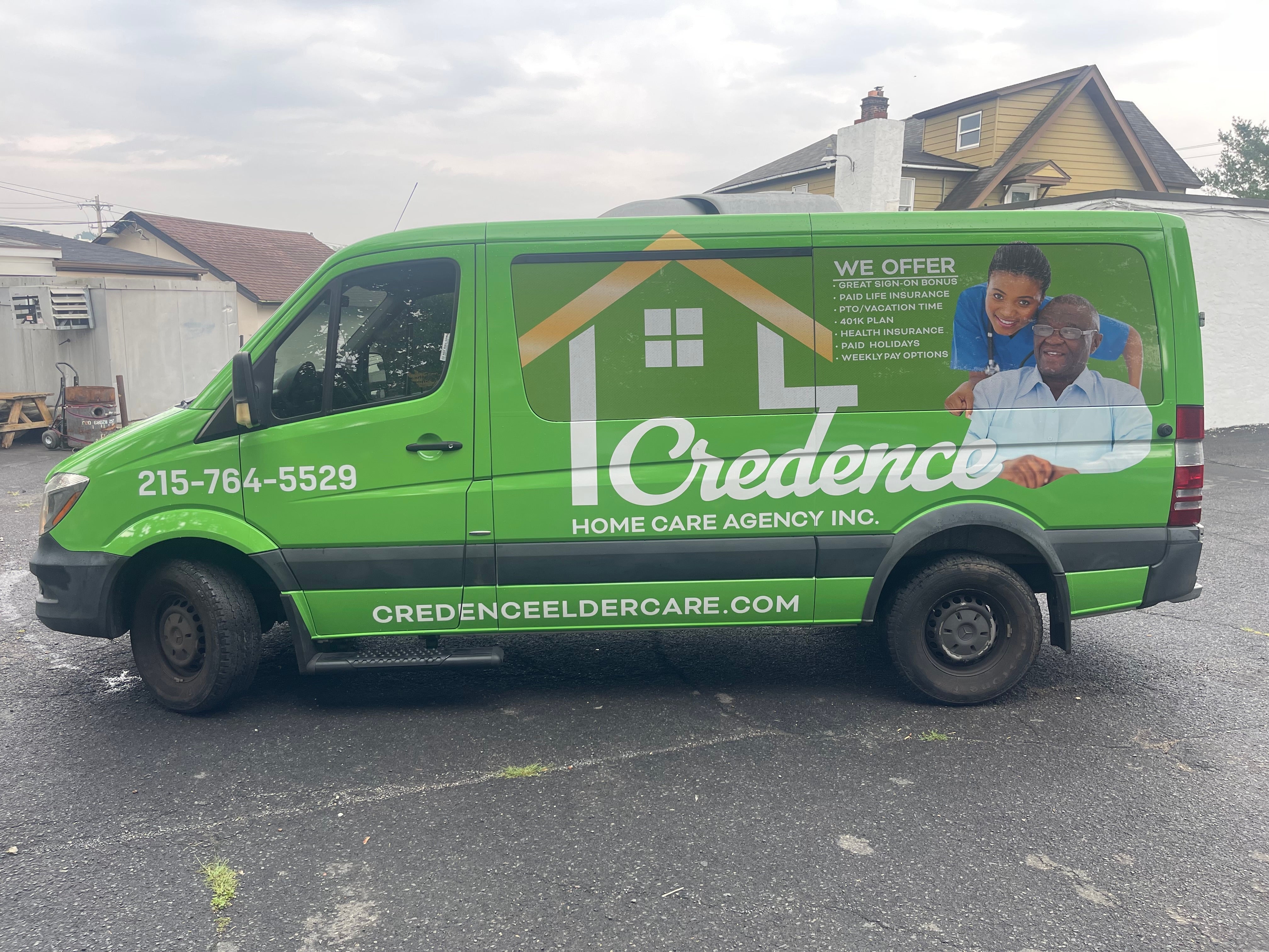 Full Body Vehicle Wrap Credence