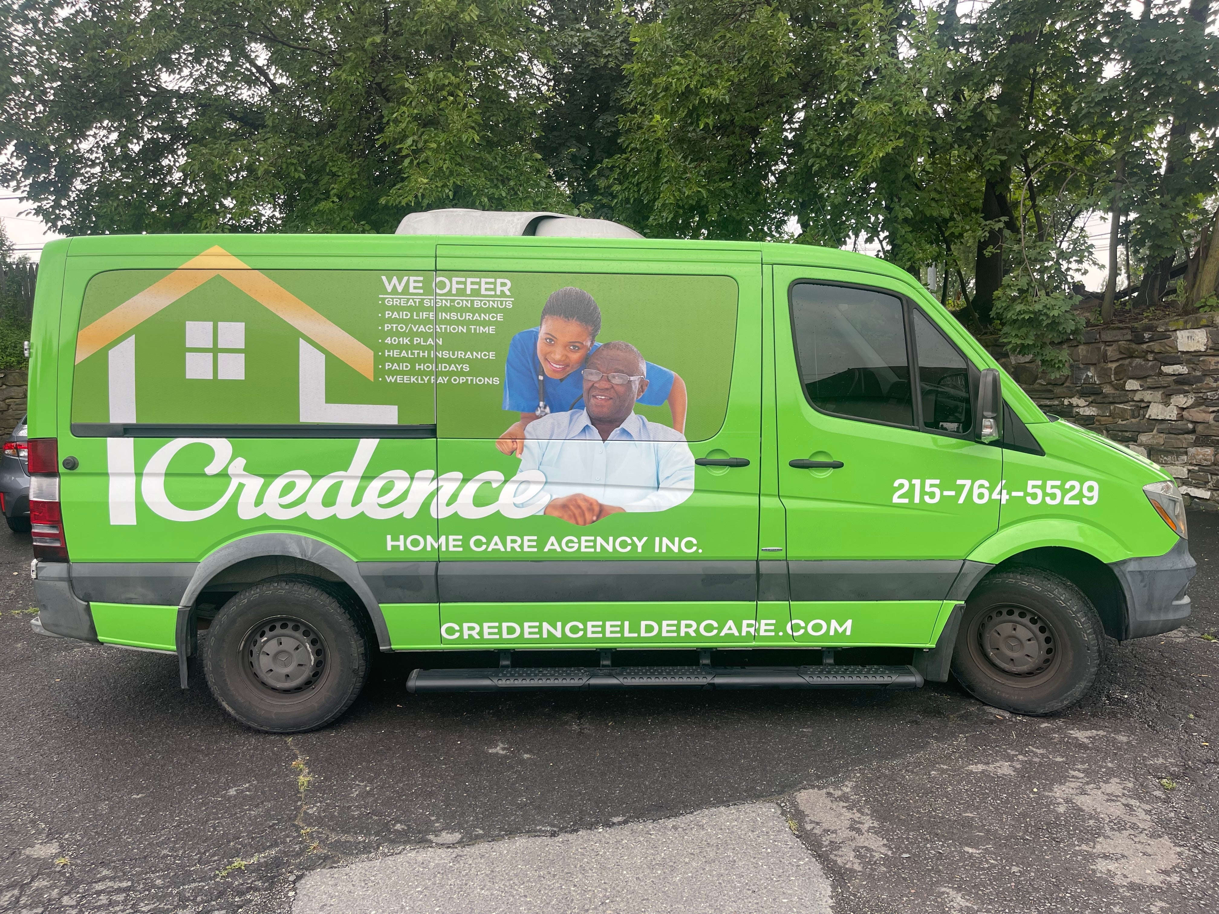 Full Body Vehicle Wrap Credence