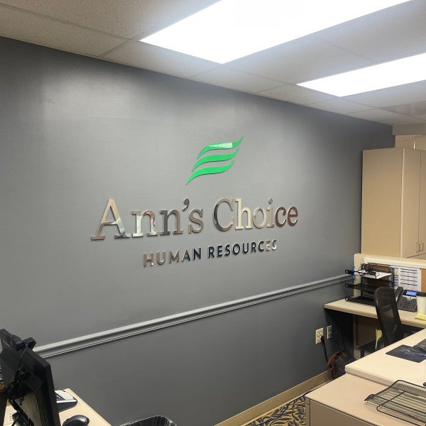 Dimensional Lettering Ann's Choice
