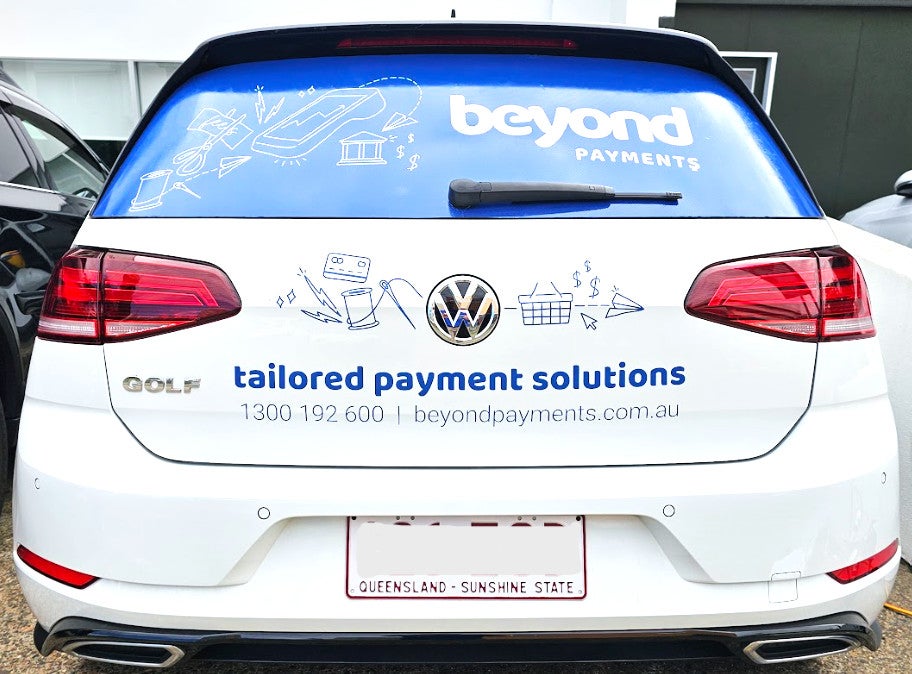 One Way Vision Window and Rear Door Decals