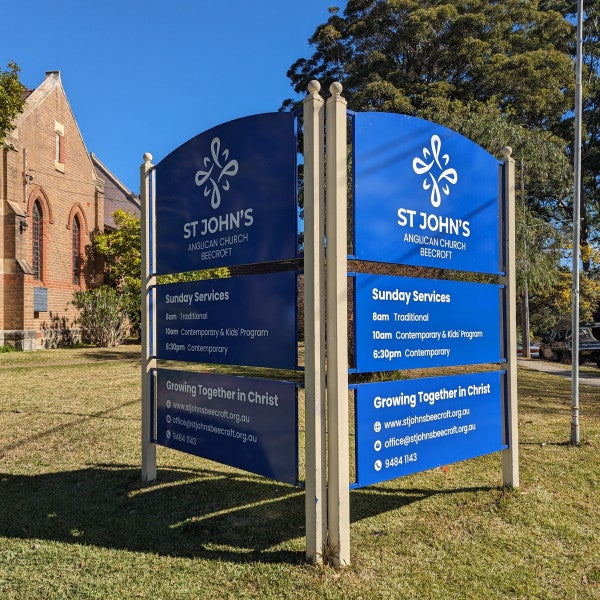 Panel and Post Signs