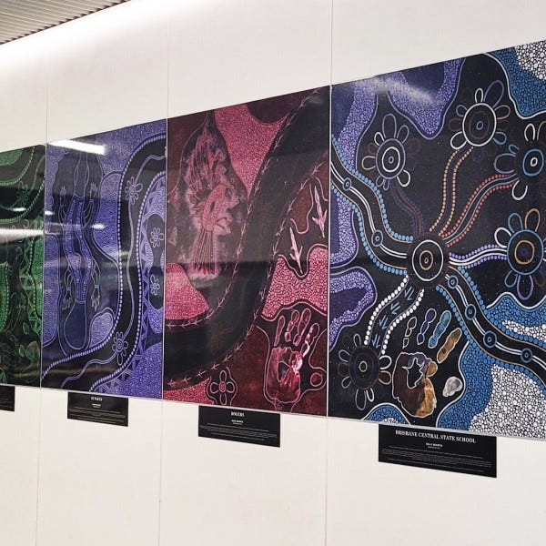 Indigenous Art School Installation