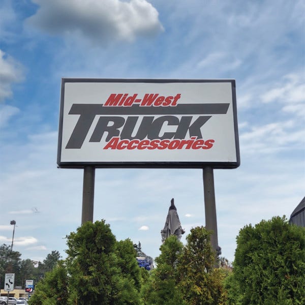 MidWestTruck-Pole Sign