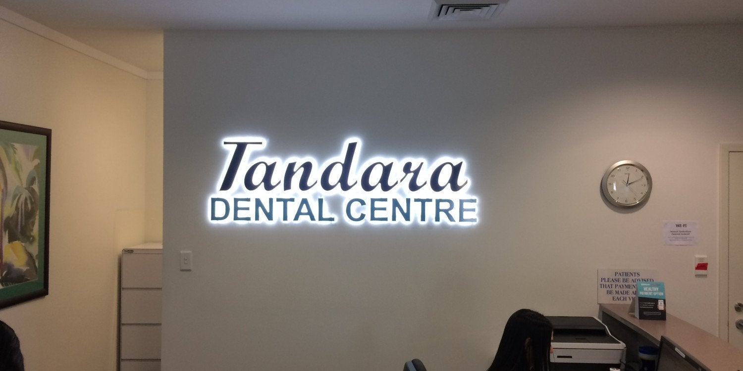 led backlit letters