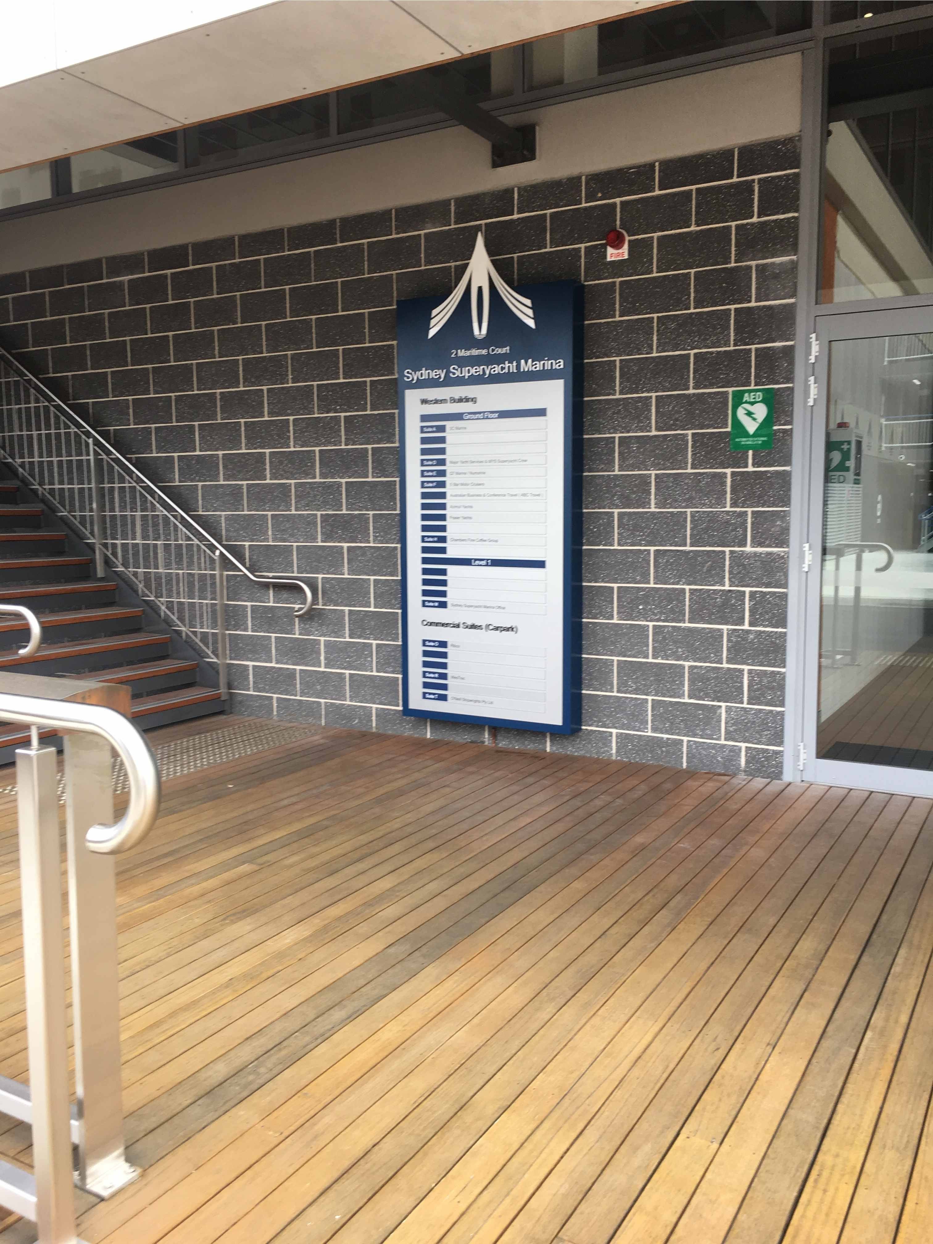 Wayfinding Directory Signage