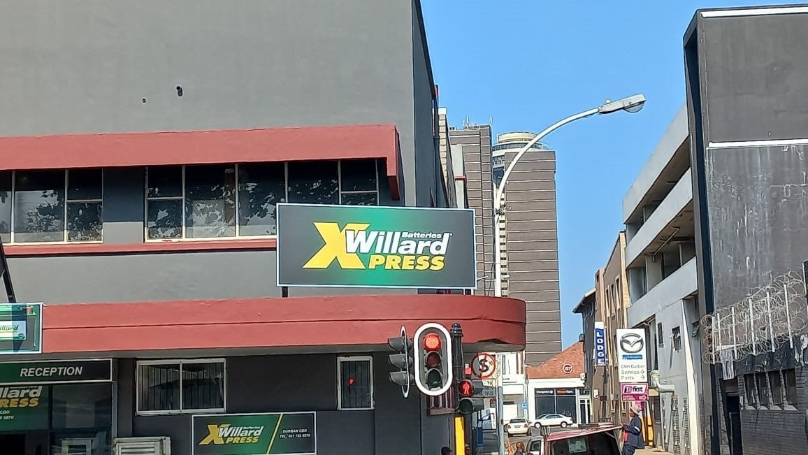New signage work done for Willard Press
