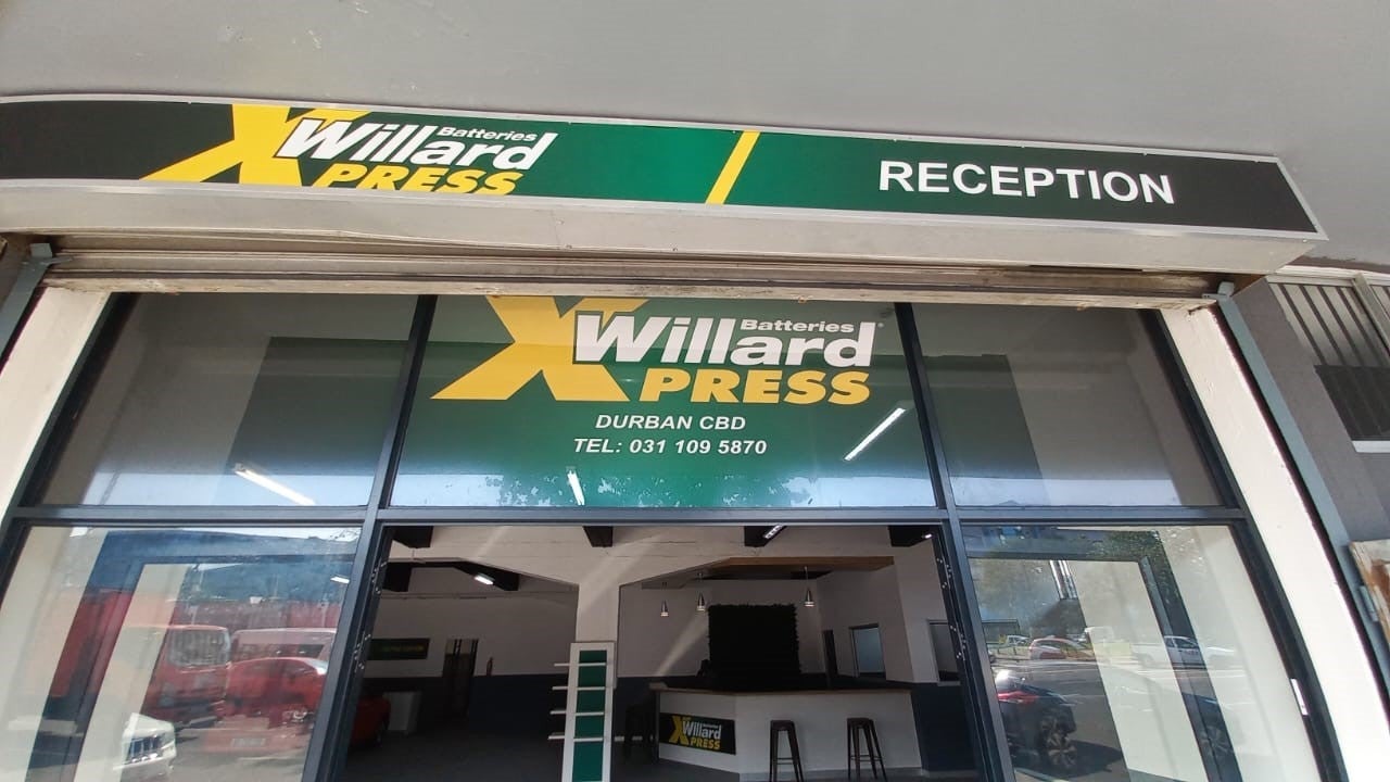 New signage work done for Willard Press